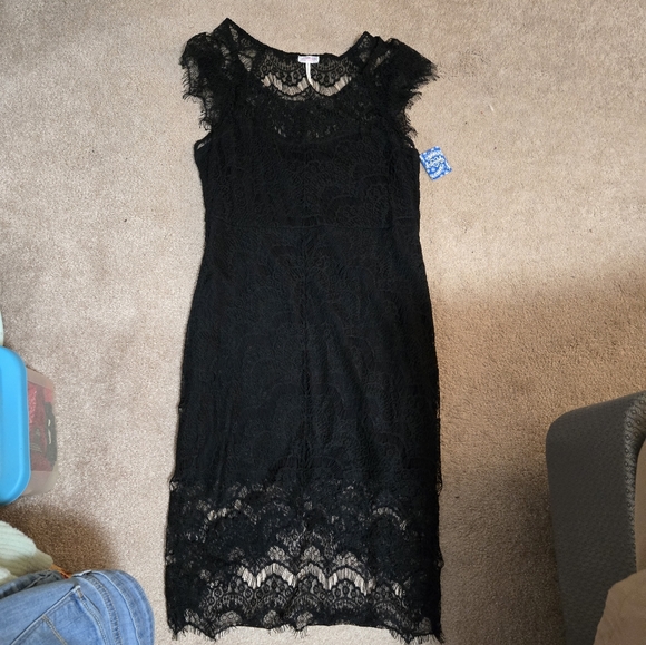 Free People Lace Peek a boo Dress - Picture 6 of 12